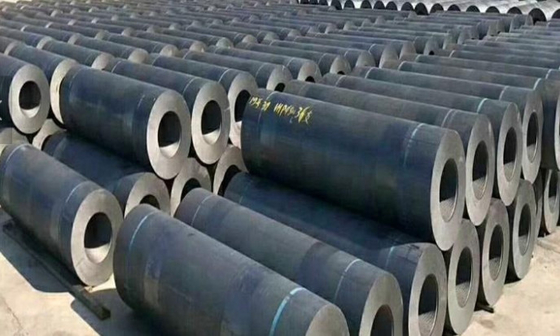 کوره های قوس گرافیتی الکترود UHP فوق العاده با قدرت درجه بالا سختی بالا