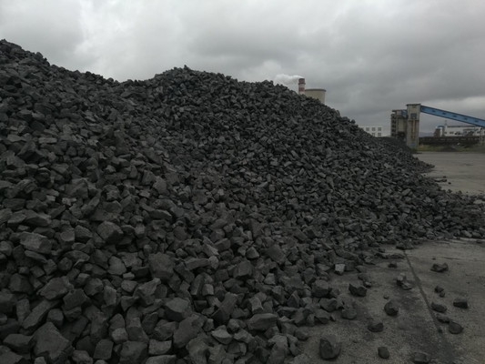 خاکستر کم گوگرد 8% کک معدنی سخت 7400kj/Kg ارزش حرارتی تخلخل کوچک